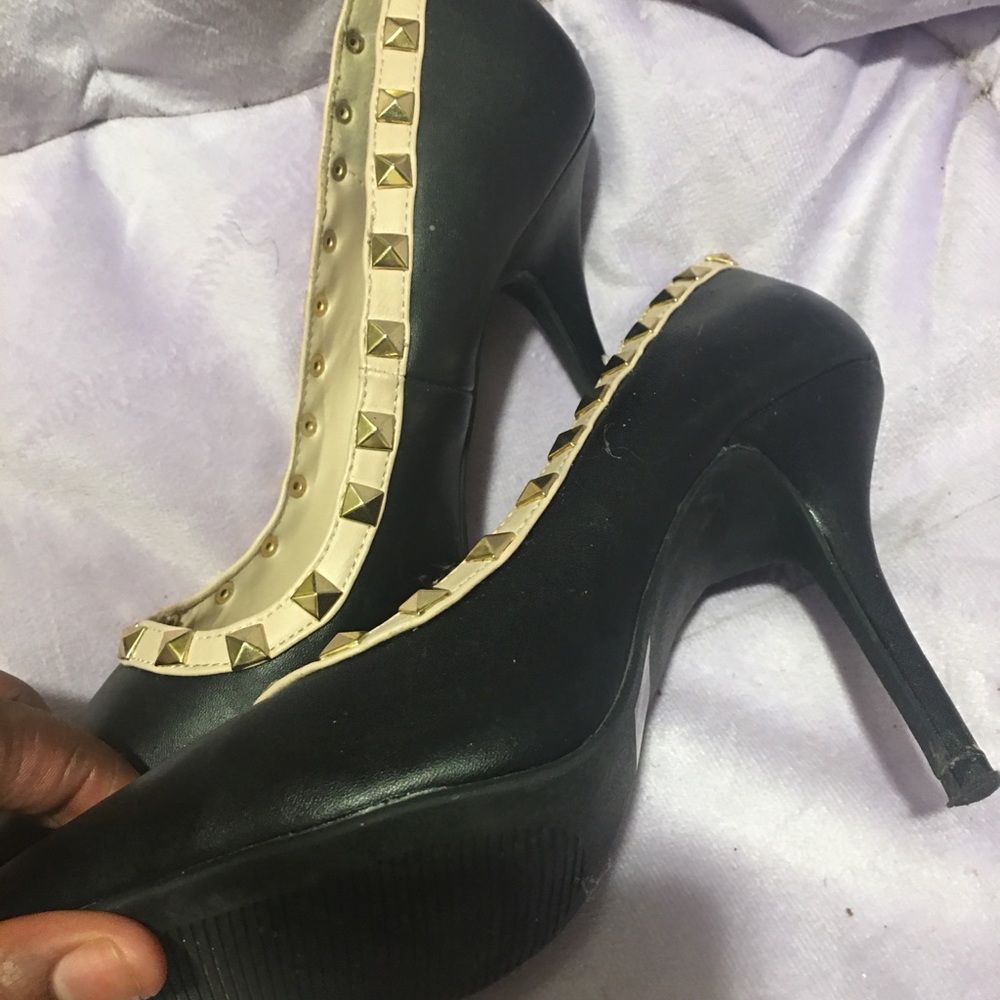 Black heels